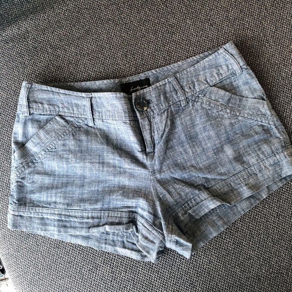 Forever 21 Chambray Shorts - Picture 1 of 3